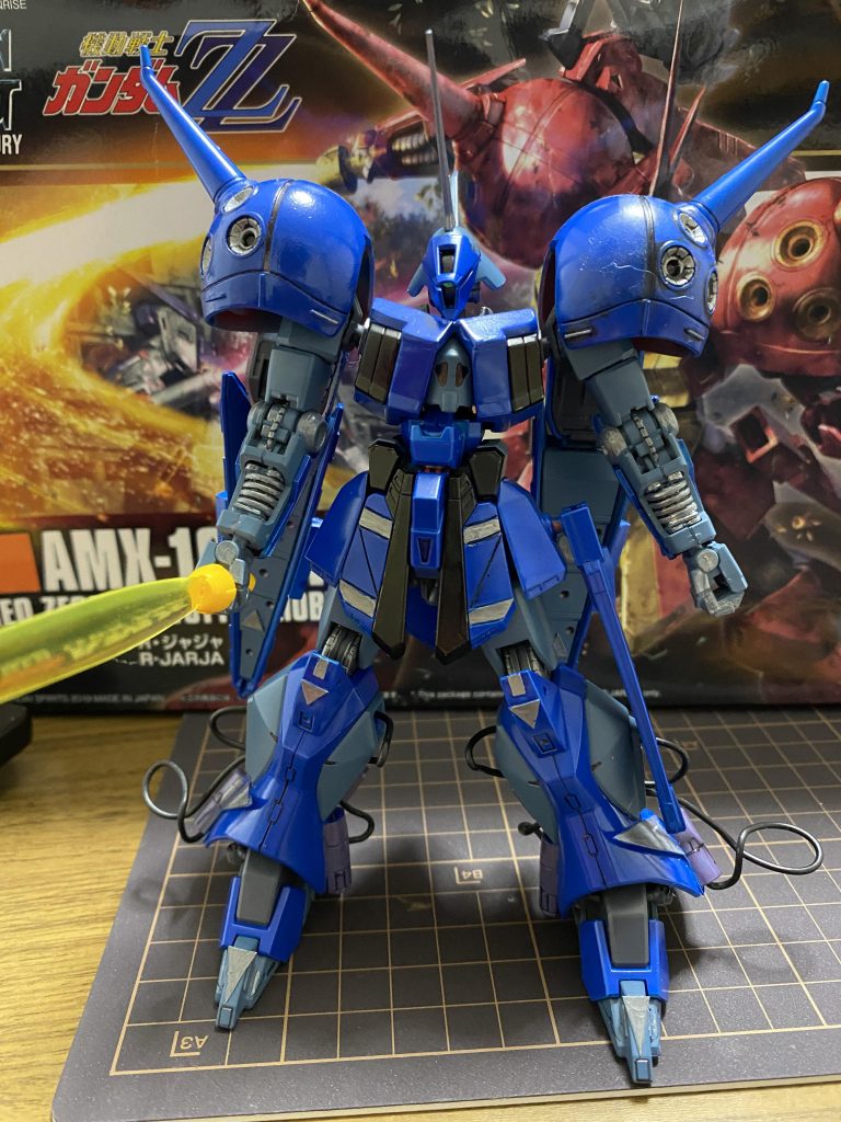 塗装後、スミ入れ、組み立てしたものです。