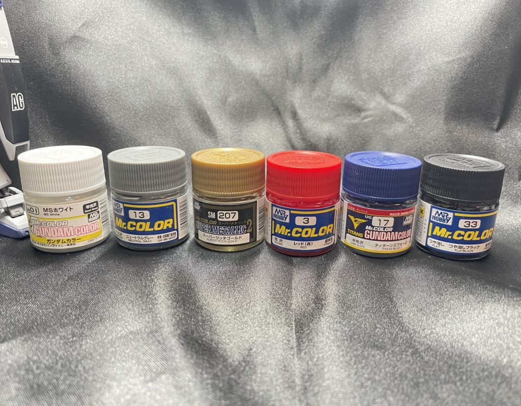 今回カラーには拘り、このラインナップで吹きました！