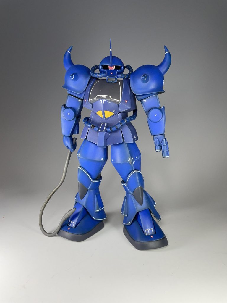 旧キット 1/100 グフ–3枚目/制作者：キクタツ