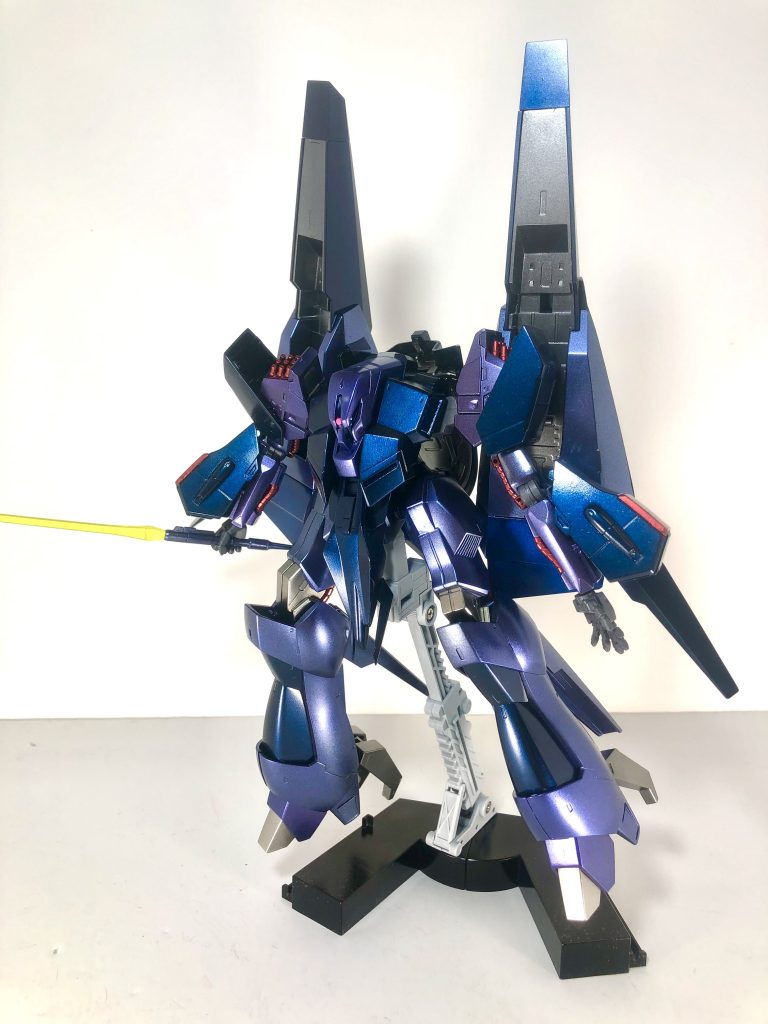 今回のメタリックはウレタンクリアで艶も出しました。