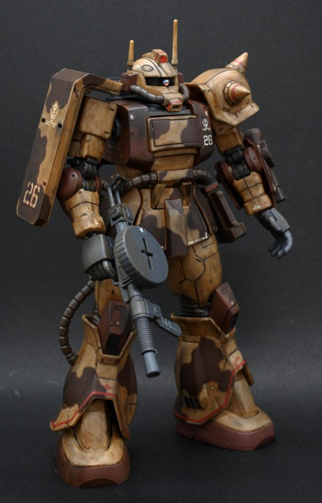 HG ザク・デザートタイプ–2枚目/制作者：oz5500