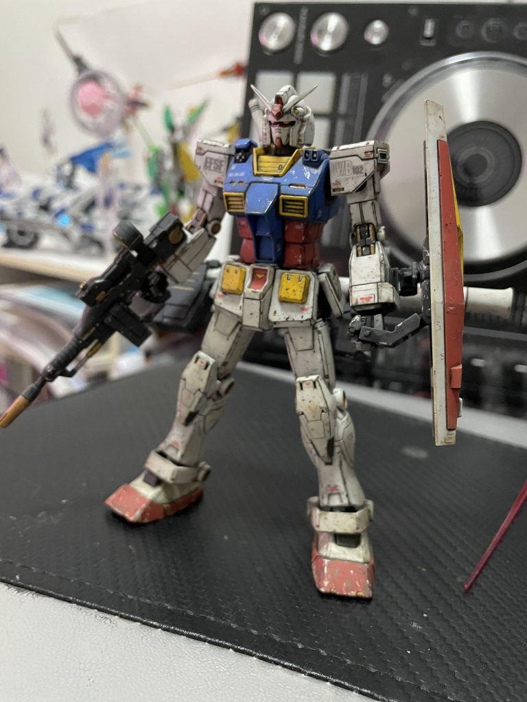 HGオリジン版RX-78-02ガンダム【お手軽成形色仕上げ】–4枚目/制作者：P