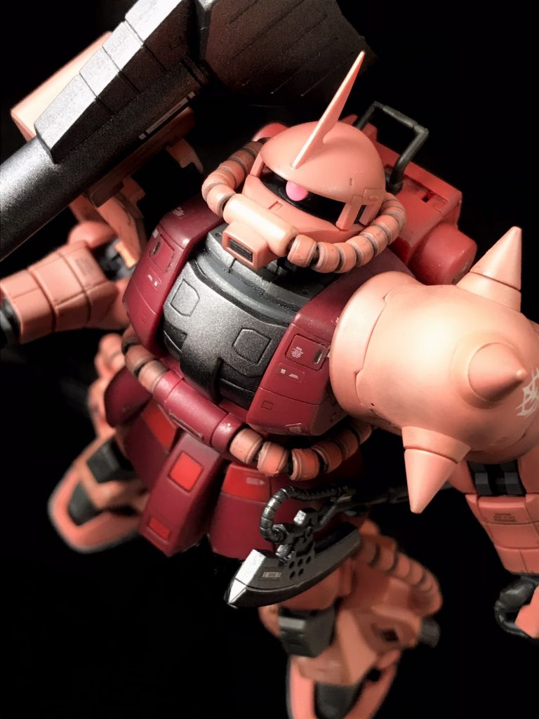 2ヶ月以上ぶりに普通のガンプラを作りました(^^; こんなに手に入らないのは初めてです。