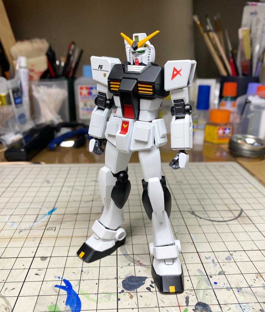 エントリーグレードガンダム νカラー–2枚目/制作者：ますす
