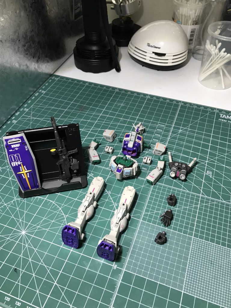 最終組み上げ前