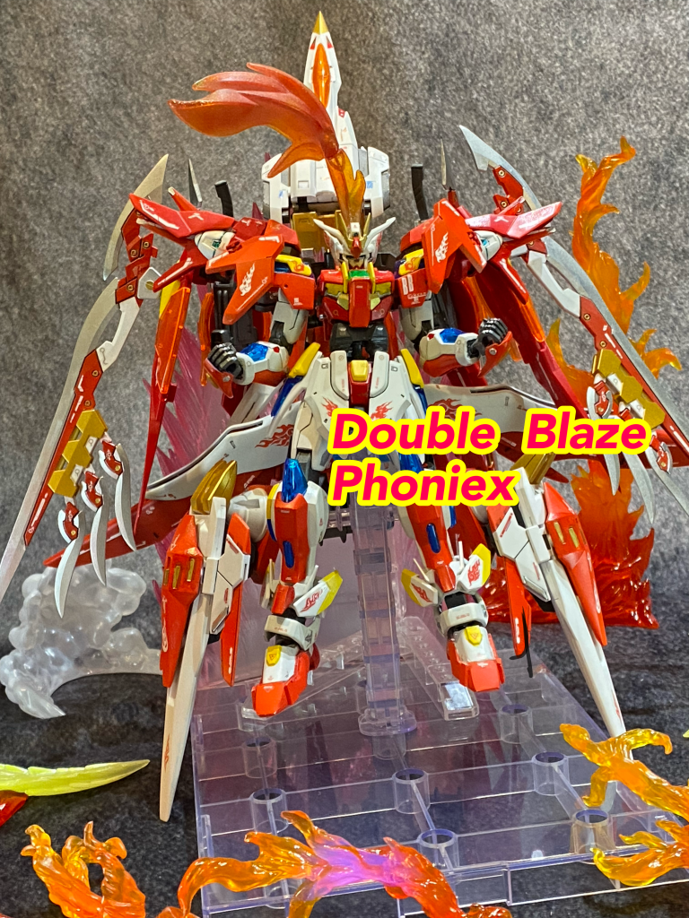 以上ﾀﾞﾌﾞﾙﾌﾞﾚｲｽﾞﾌｪﾆｯｸｽｶﾞﾝﾀﾞﾑでした。最後までご覧くださり、誠にありがとうございます。製作にも撮影にも今の全力を尽くした作品になります。イイネやコメントで応援してくださると嬉しいです…。以前コメントしてくださった方、再投稿につき消えてしまい、申し訳ありません。よろしくお願いします。