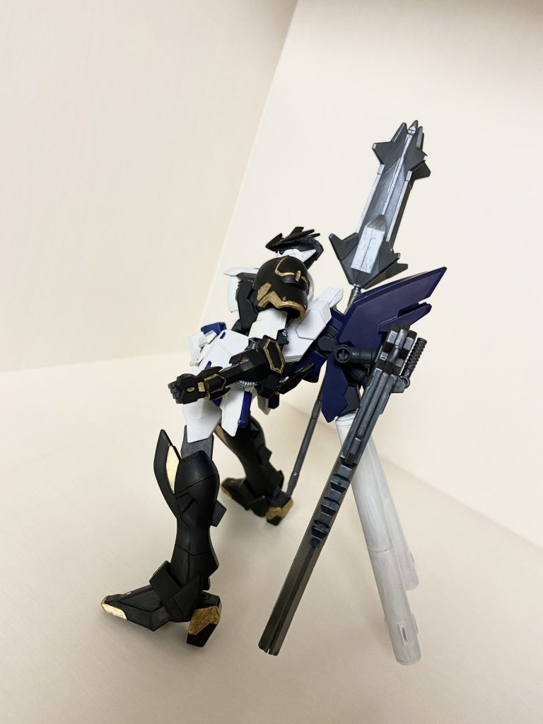 横から 背中が重いです