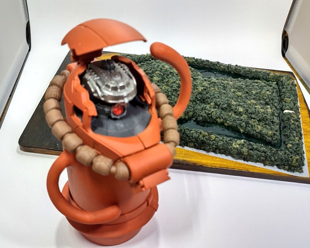 埴輪ですがもちろん内部メカ。