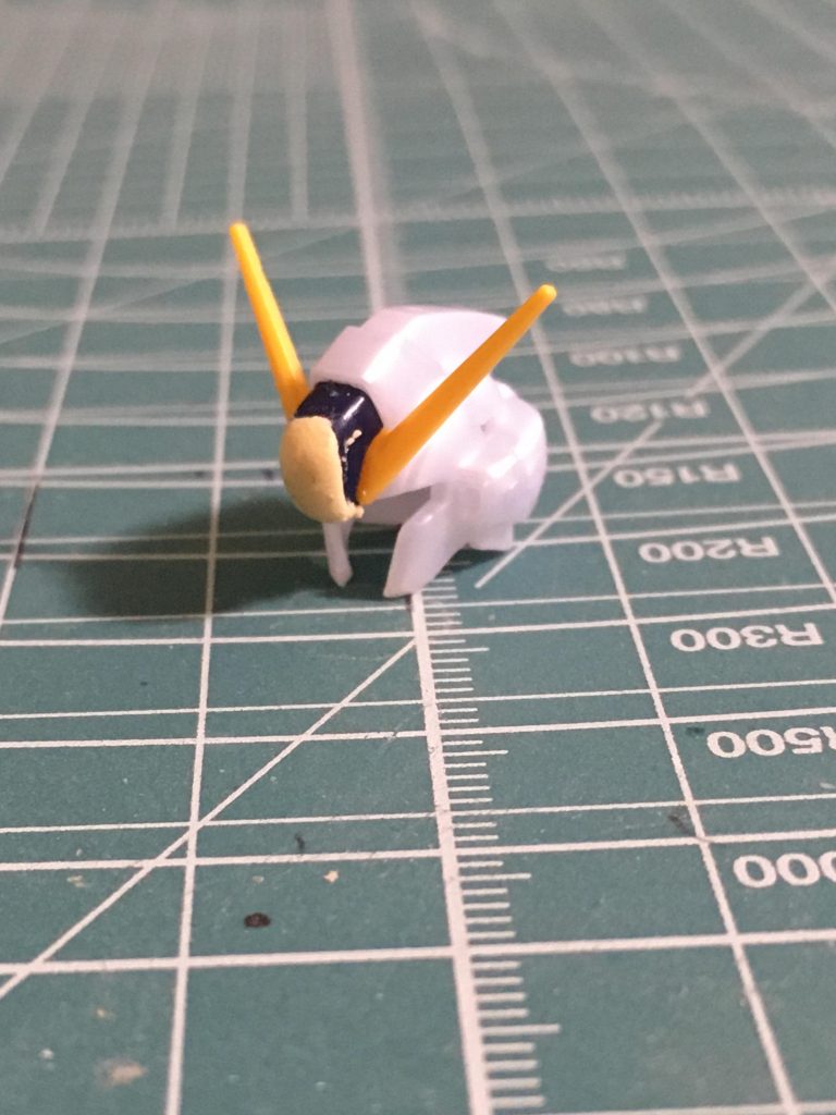 塗装前のフェイス