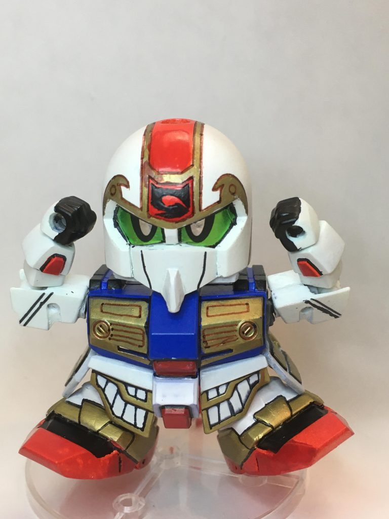 「ハァァァ!!」のポーズ。地上最強編ですね。