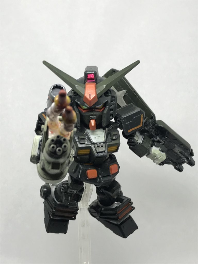 ロケット砲発射エフェクトも自作してみました。