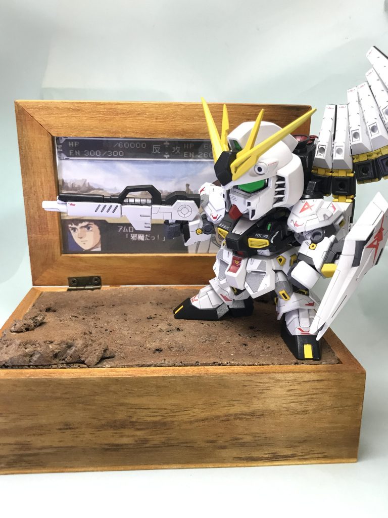 SDガンダムはマスキング地獄になるからしばらくは作りたくない(；▽；)