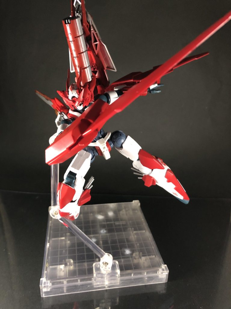 元キットがよく動いてくれるのでかなり自由にポーズが付けれます