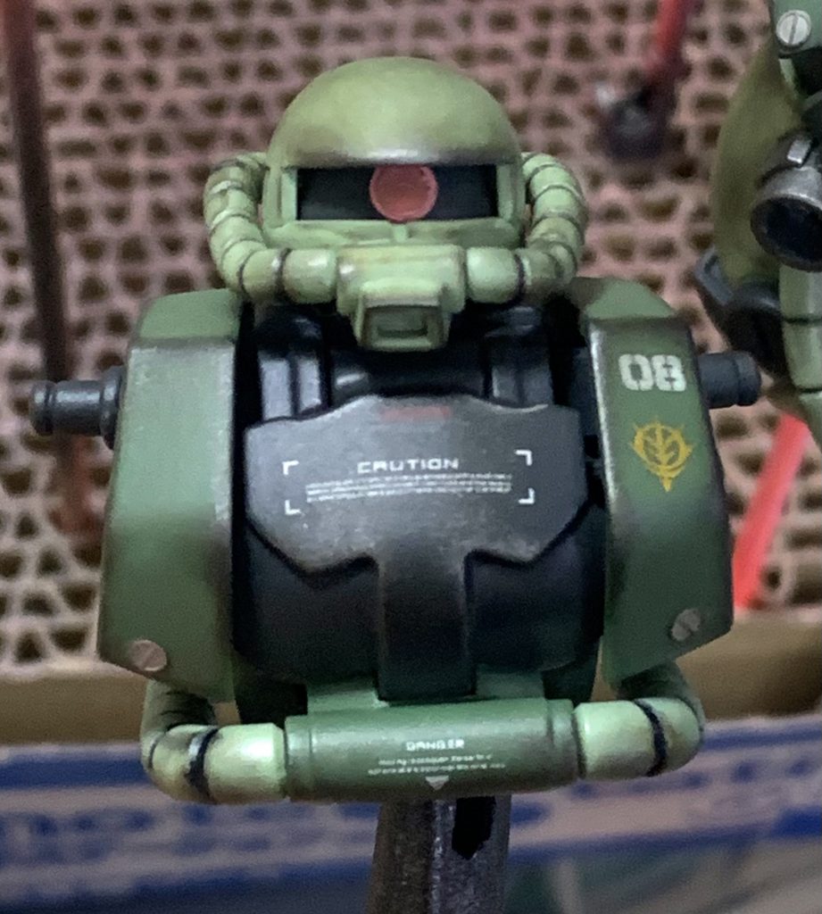 ザク II 成形色ウェザリング–8枚目/制作者：Lieeze