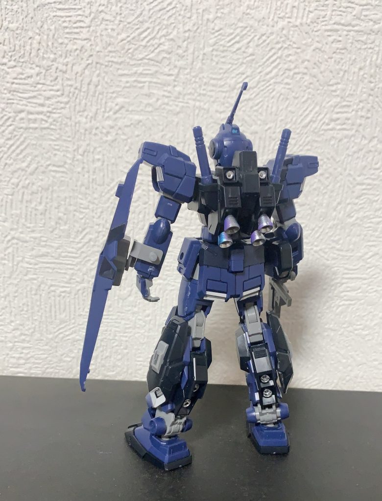 ランドセルの4つのバーニアはバーニア焼けにチャレンジして見ましたが、部品が小さくて厳しかったです💧