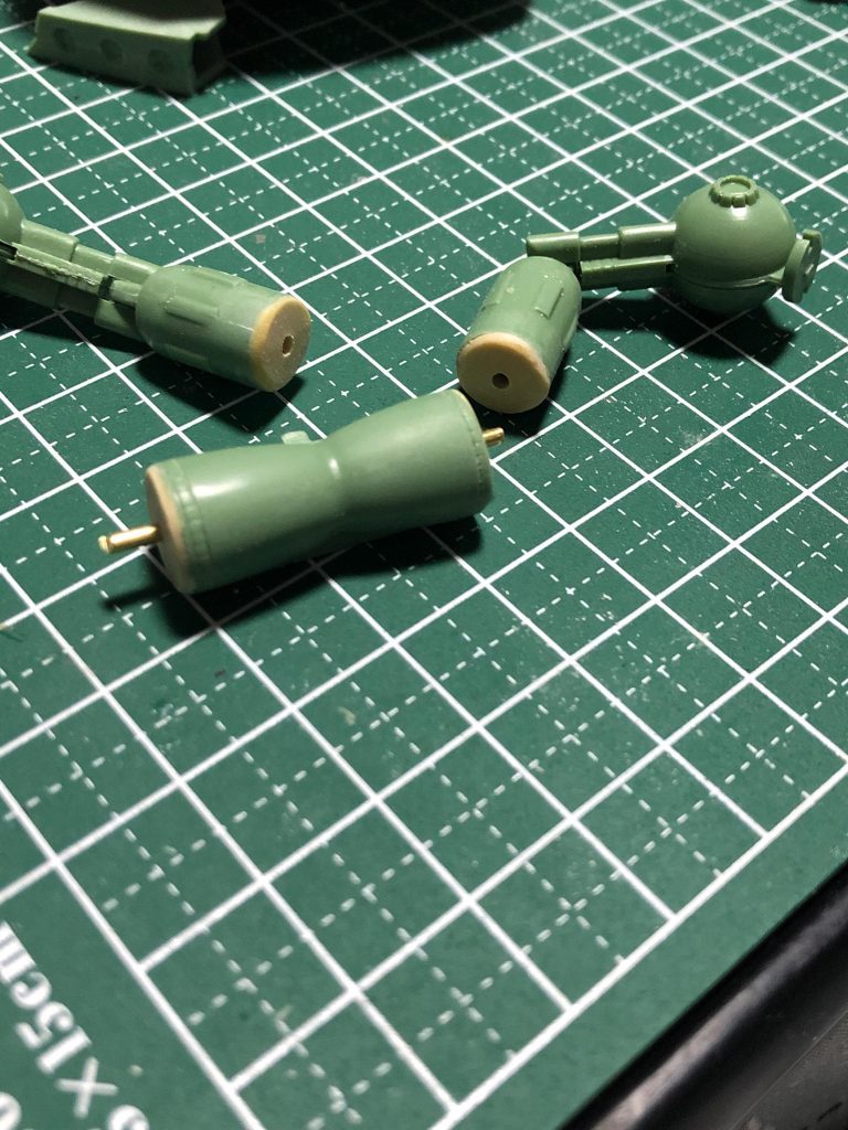 腕の後ハメ処理を行いました