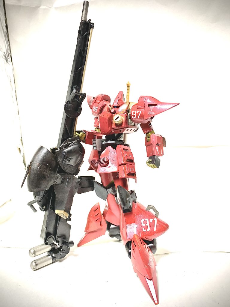 自作のバスターランチャーを添えて❤️