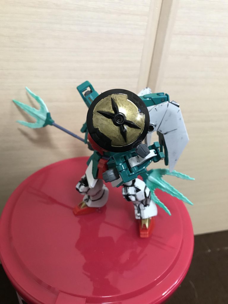 アルトロンシールド顔が隠れる