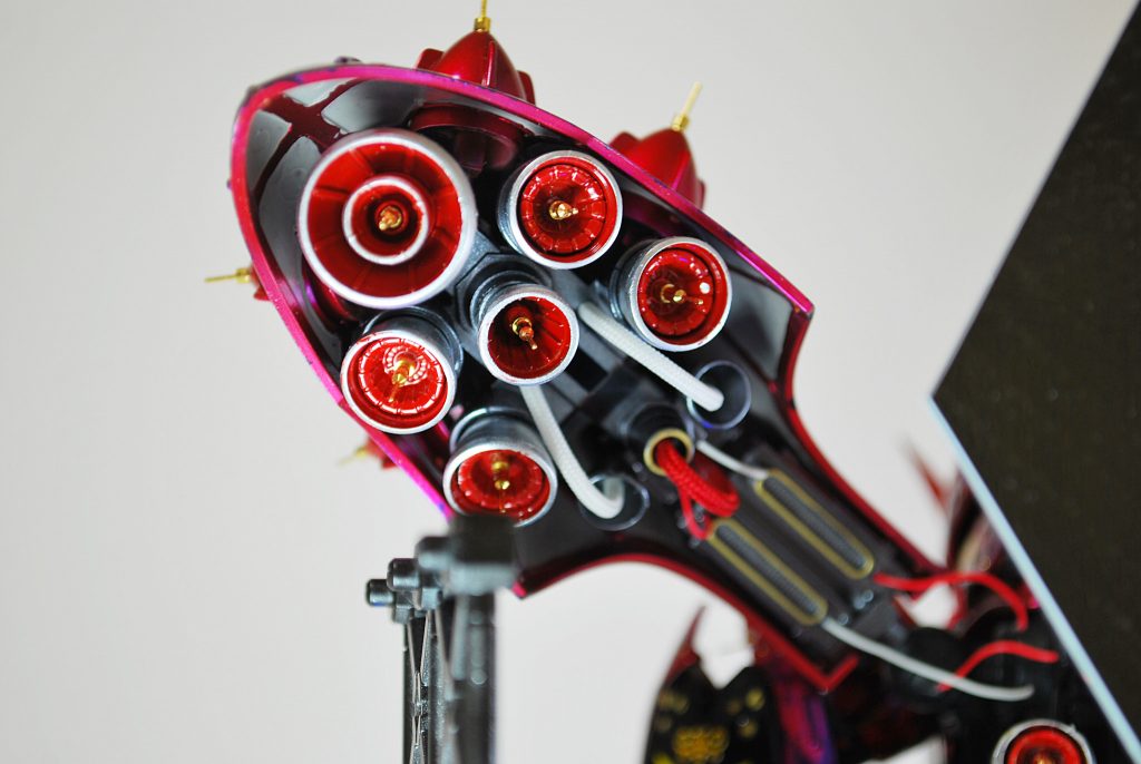 山のようにあるバーニアは全て追加してみました。