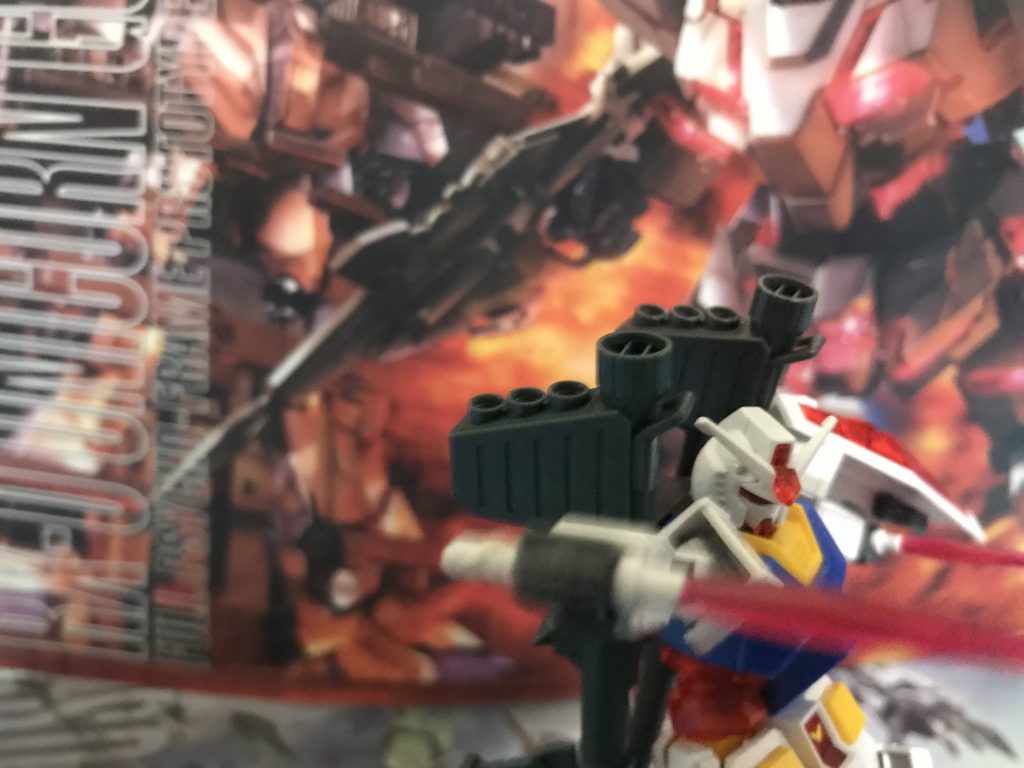 ビームサーベル×2フッ!切り裂く!