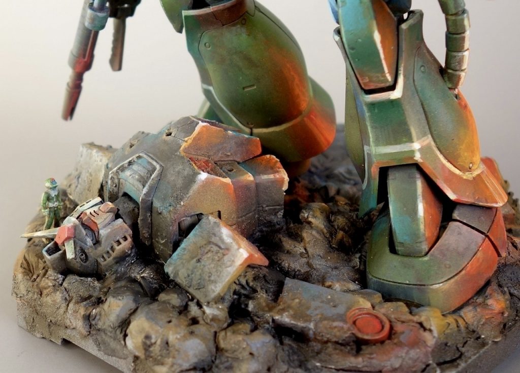 ゴッグシールド　MS-06AザクⅡ初期型–6枚目/制作者：@館長