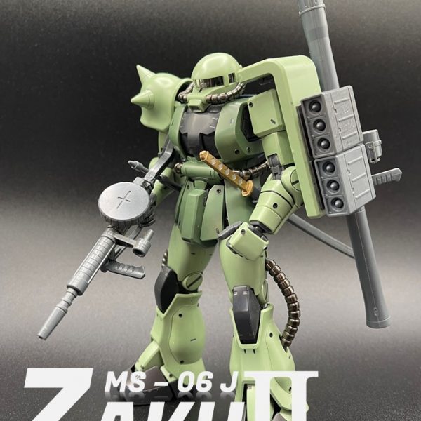 MS-06J MG ZAKU II No3｜OKUTAKEさんのガンプラ作品｜GUNSTA（ガンスタ）