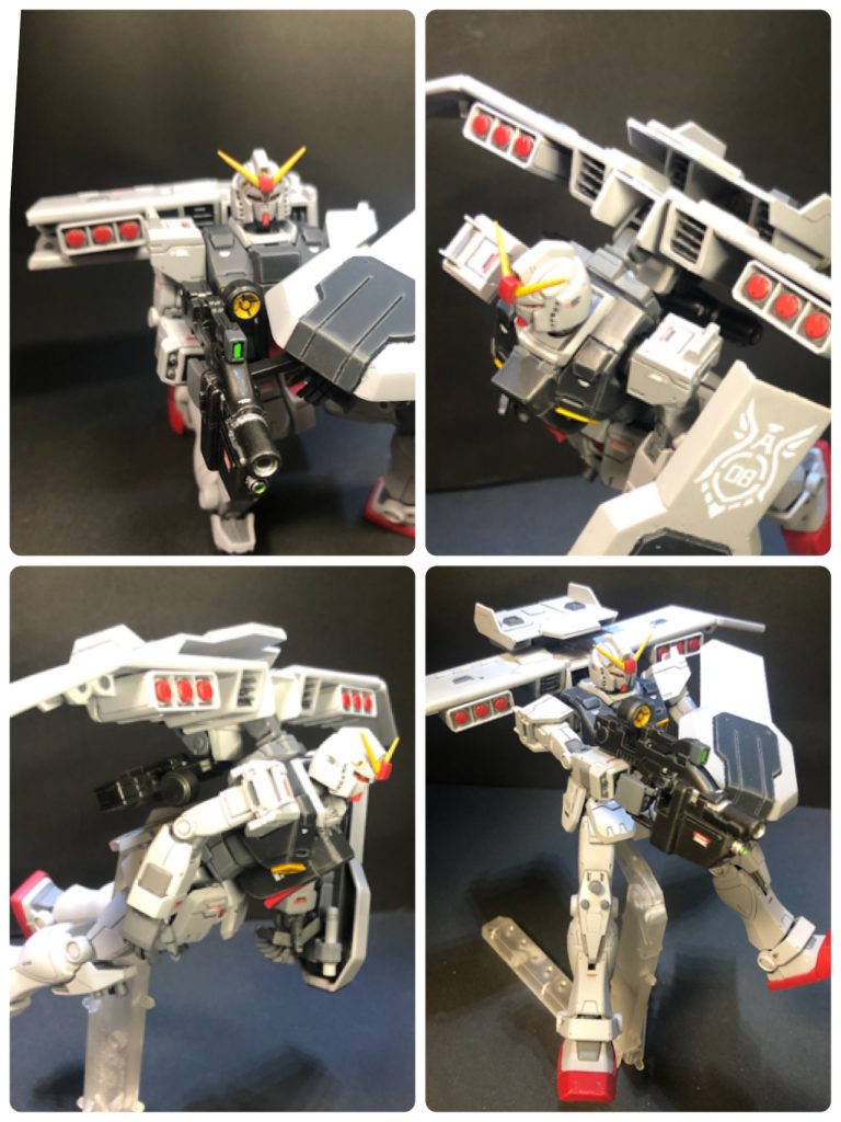アクションポーズをいくつか。オリジンは可動抜群の良キットですね。地味にスリッパは削ってver.カトキ風にしてあります。