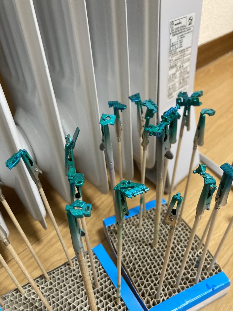 サイコフレーム塗装