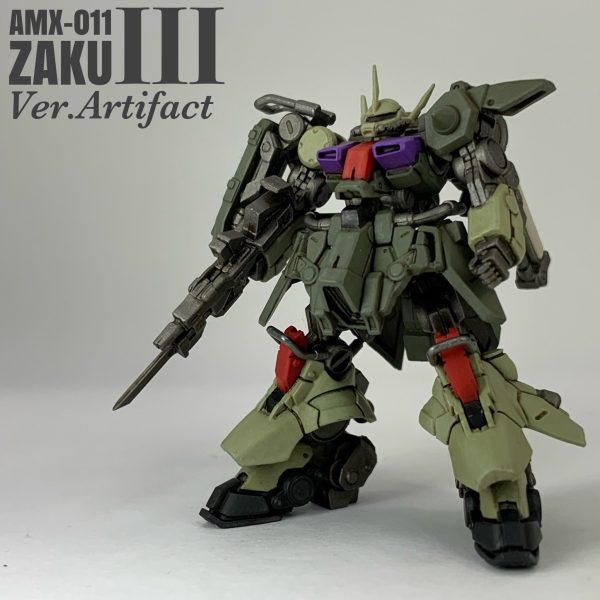 アーティファクト ザクⅢ｜チロシ課長さんのガンプラ作品