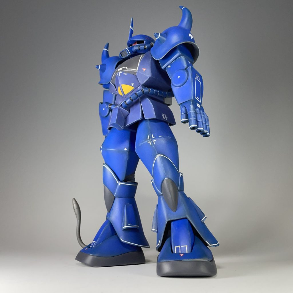 旧キット 1/100 グフ–4枚目/制作者：キクタツ