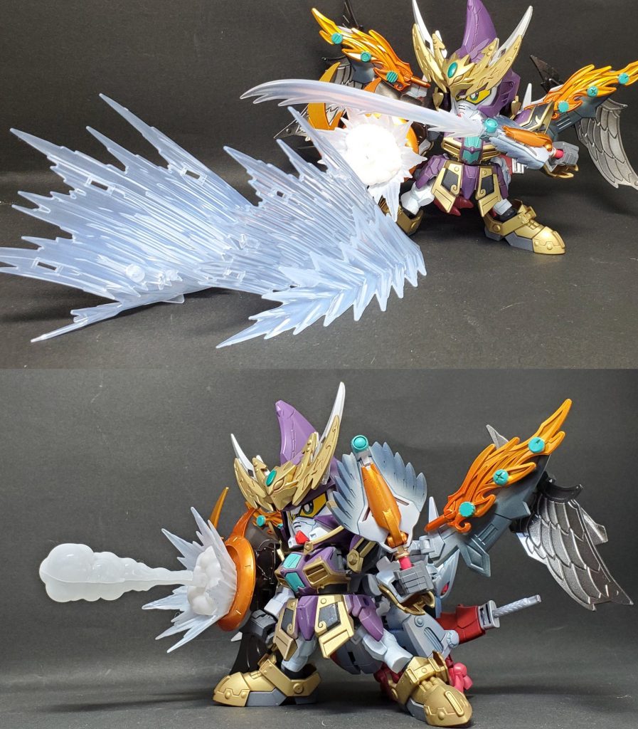 右肩から提げた”ゲート”から呼び出した城崎温泉の湯を、左手の扇で自在に操ることで様々な技を繰り出す。「怒涛の湯」「斬撃の湯」「殴打の湯気」