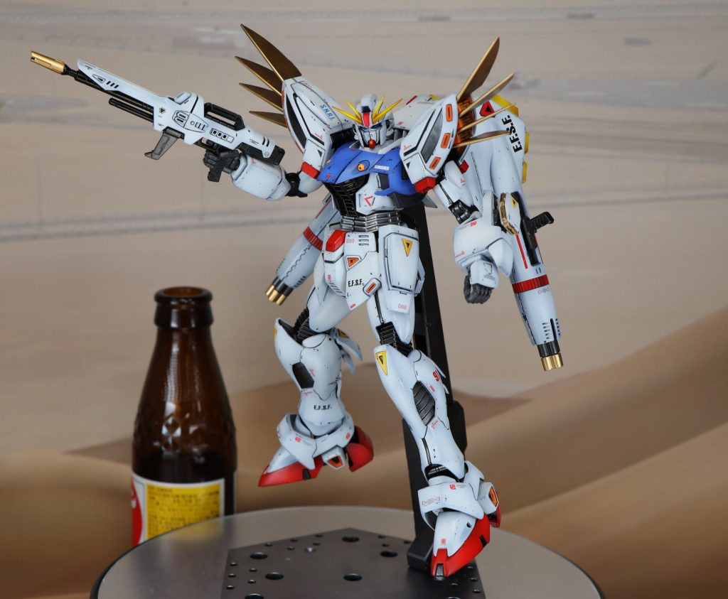 【MG】ガンダムF91 バックキャノン装備型–5枚目/制作者：urynn69342