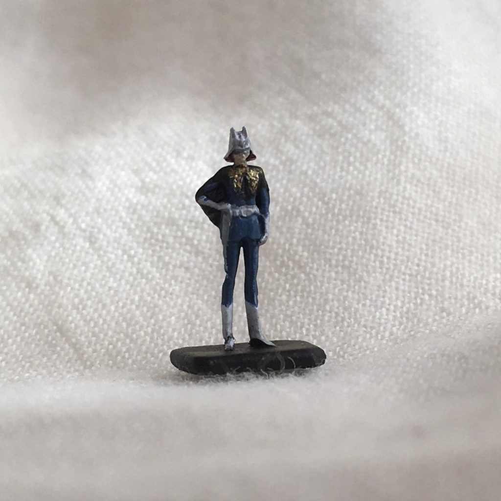 シャアも青で塗装