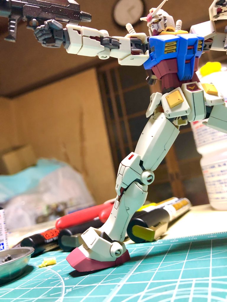 ひとつひとつの部品の完成度が高いので素組でも満足度は高いと思います。