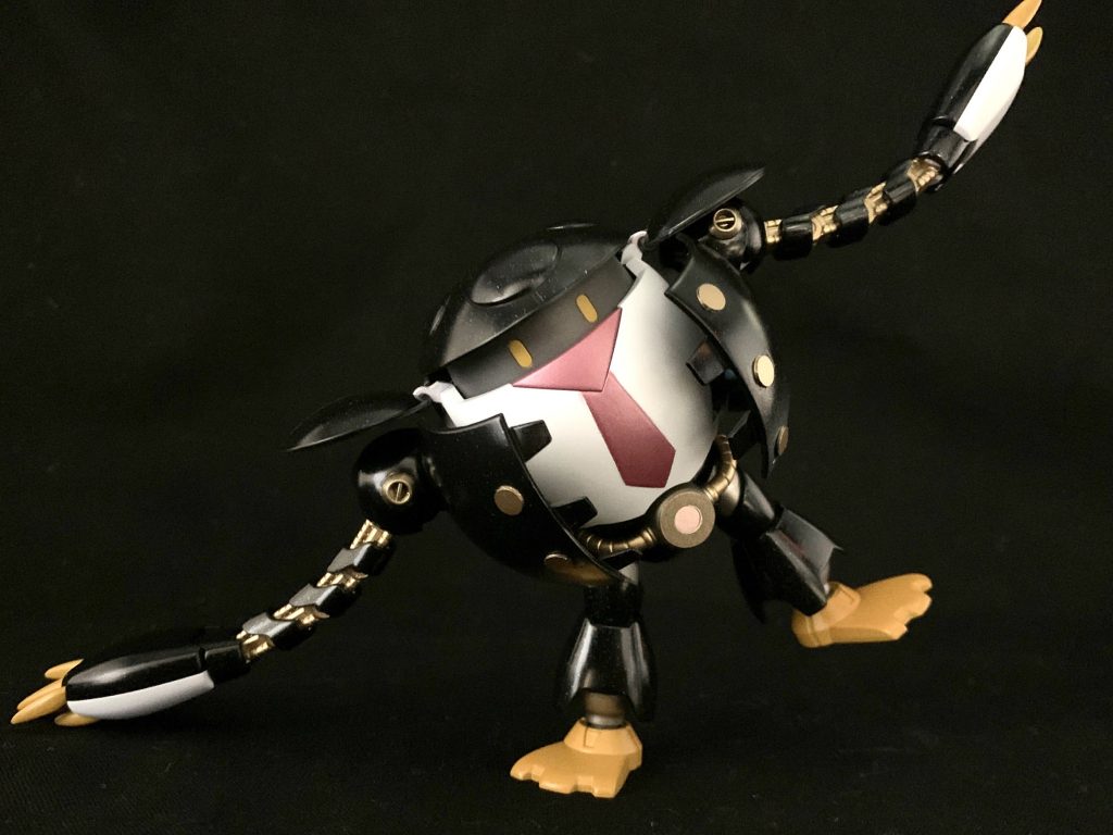 ボタン風の丸ディテールに変更お腹ビームは紳士なので使いません(適当に埋めました)