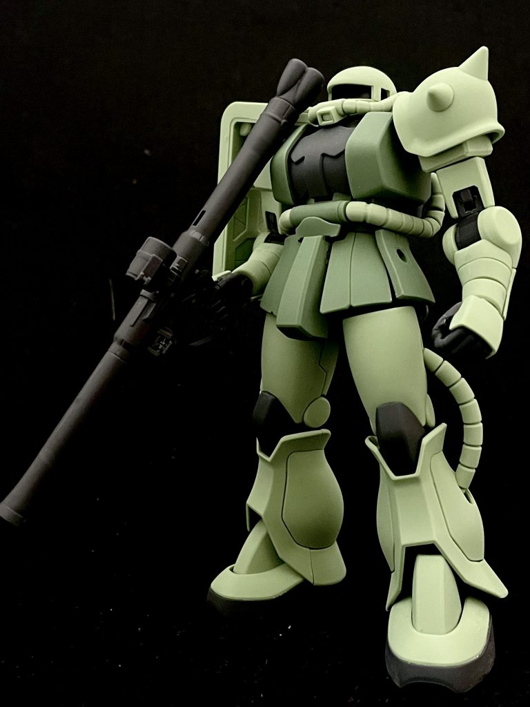 モノアイ消灯状態が好きなのでシールも無し