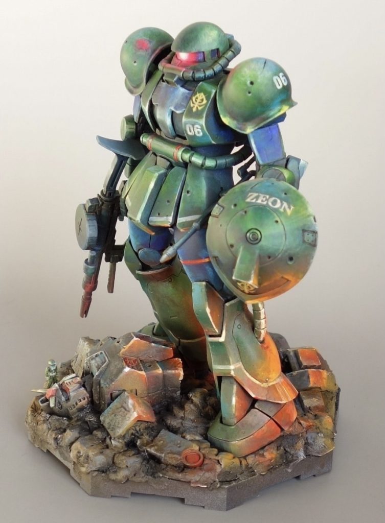 ゴッグシールド　MS-06AザクⅡ初期型–3枚目/制作者：@館長