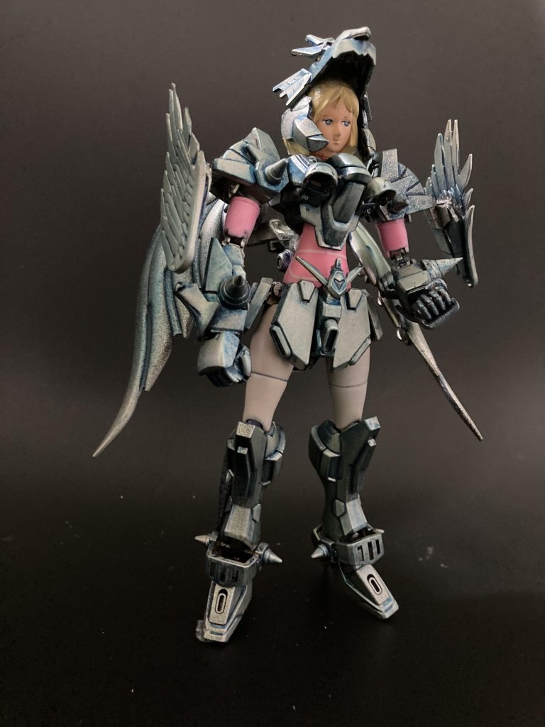 今回、美少女MS戦士推しで、セクシMS娘の表現が薄くなってしまいましたが楽しく製作出来ました^ ^