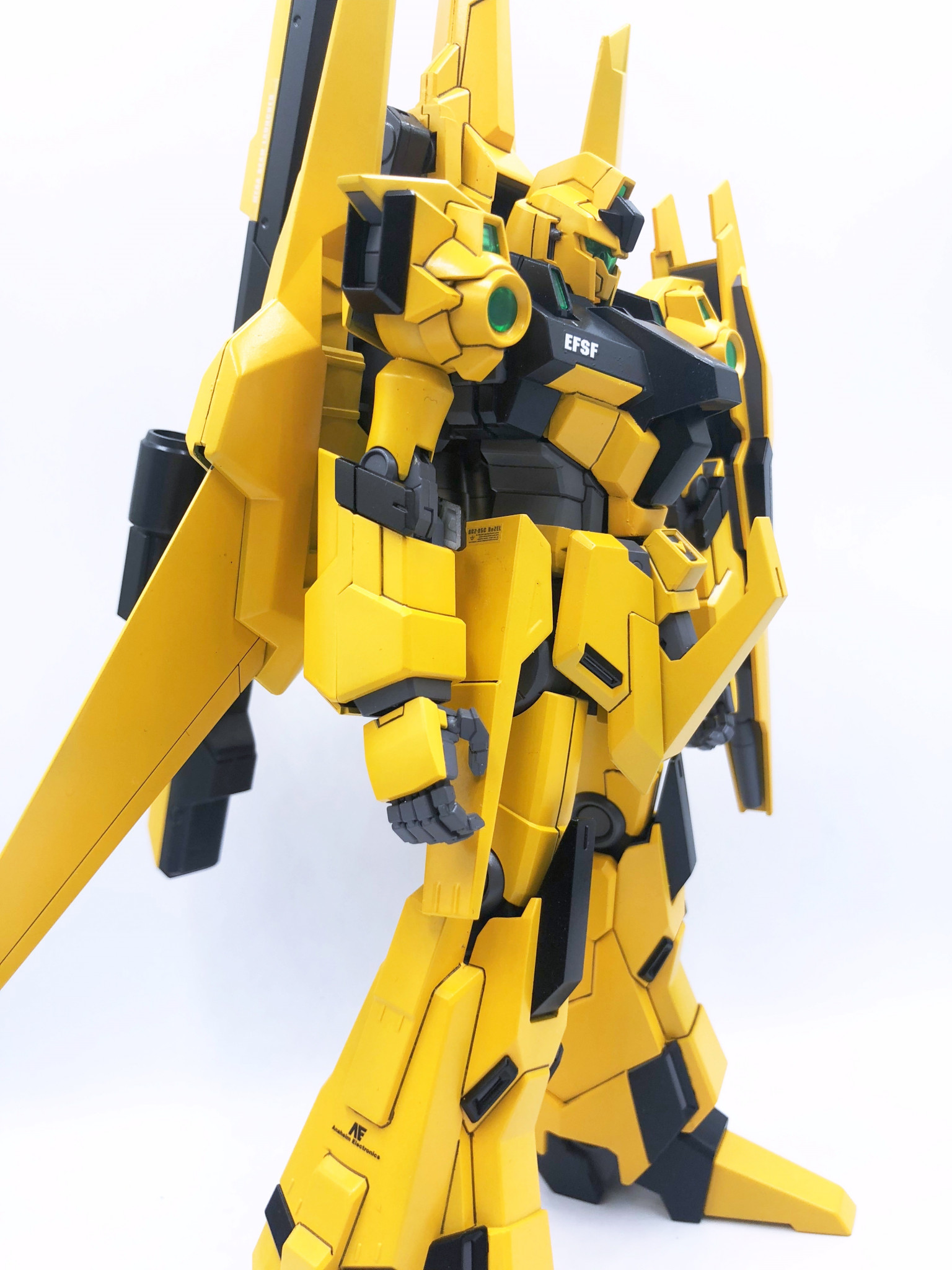 MG リゼル隊長機 メタス風カラー｜おひさまさんのガンプラ作品｜GUNSTA