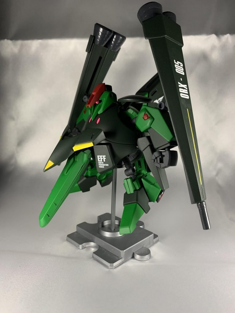 このギャプランも一応、「メッサーラ ＋ フィッター」同様に完全変形致します...と言っても複雑な変形機構ではないので簡単に。まあ、それがしたかった訳ですが。なんとか思ってた形に出来たのでは？って感じです。