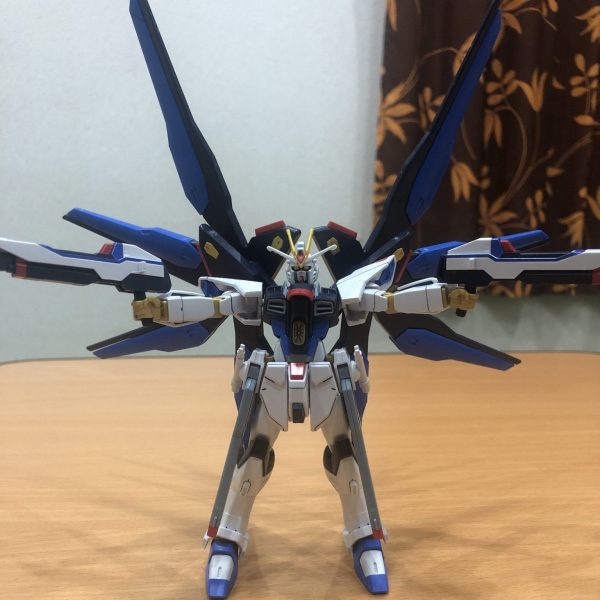 ストライクフリーダムです！スミ入れもしてみました、