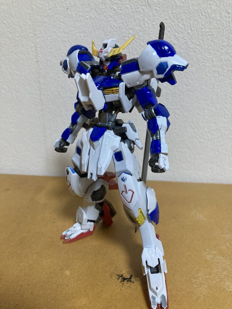 ASW-G-30ガンダムフォルネウスオリジン以前投稿したフォルネウスの厄祭戦時の姿です。あんまり面影が残ってないですね。。https://gumpla.jp/hg/911512