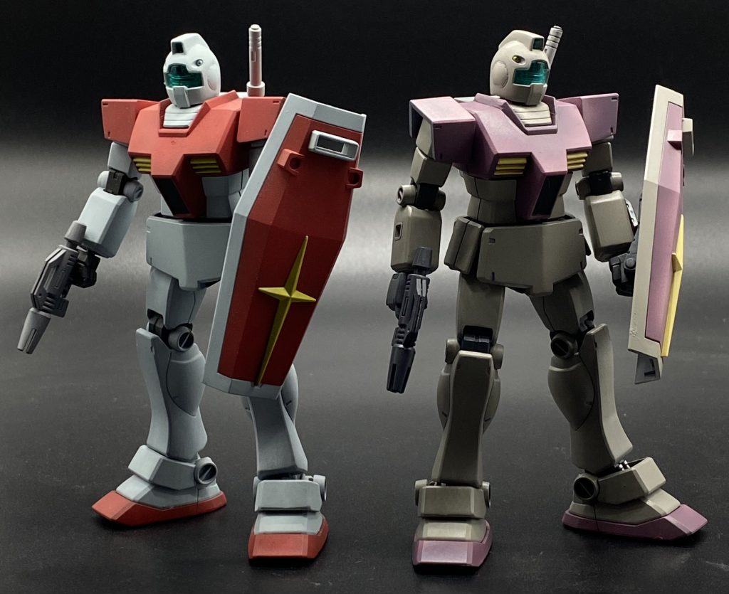 デカール前、ノーマルカラーと一緒に。