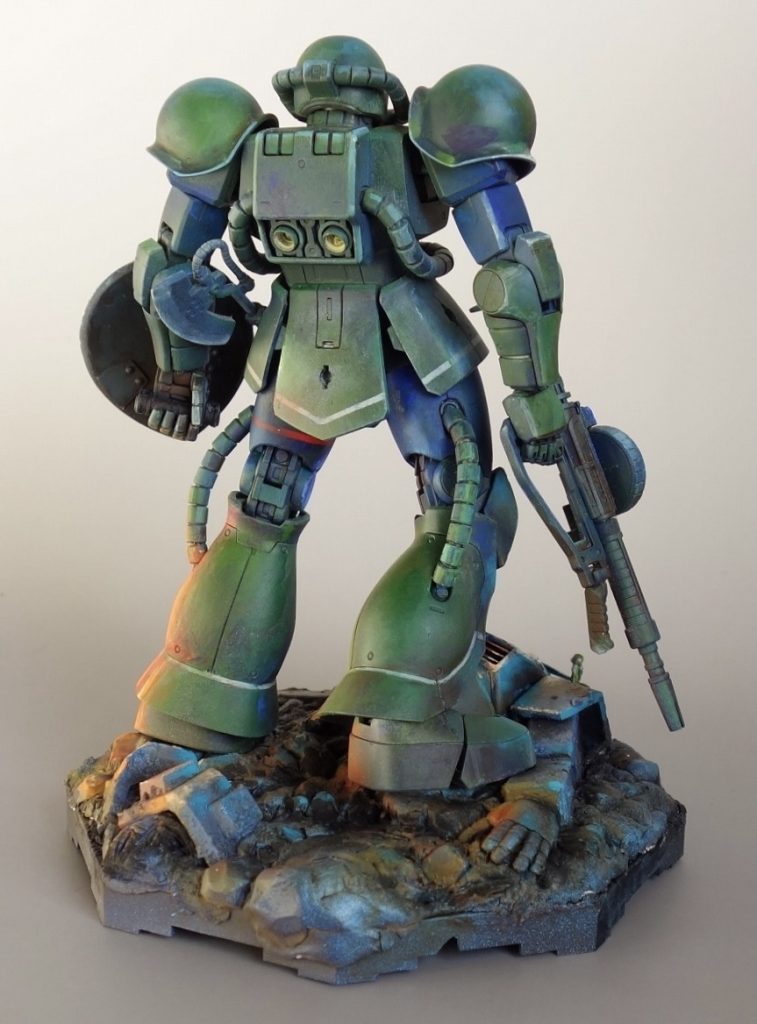 ゴッグシールド　MS-06AザクⅡ初期型–4枚目/制作者：@館長