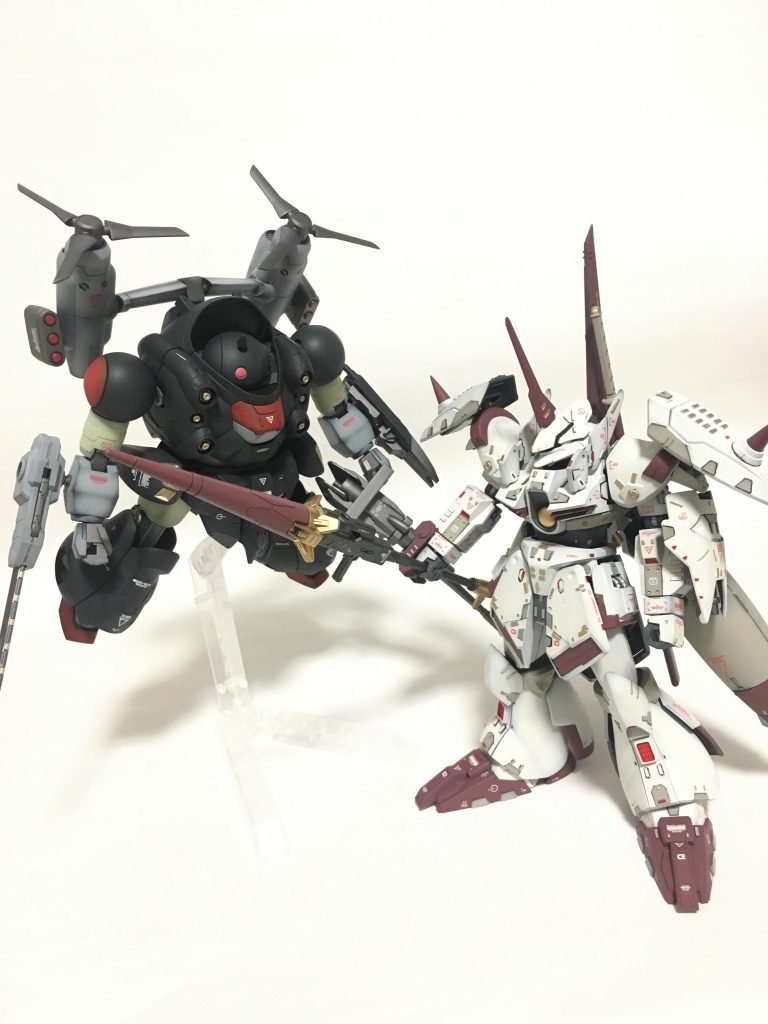前作ガルバルディリベイク・イクサhttps://gumpla.jp/hg/905150と。(宣伝です!)今回、情報量を調整した感じが分かってもらえたら嬉しいです。