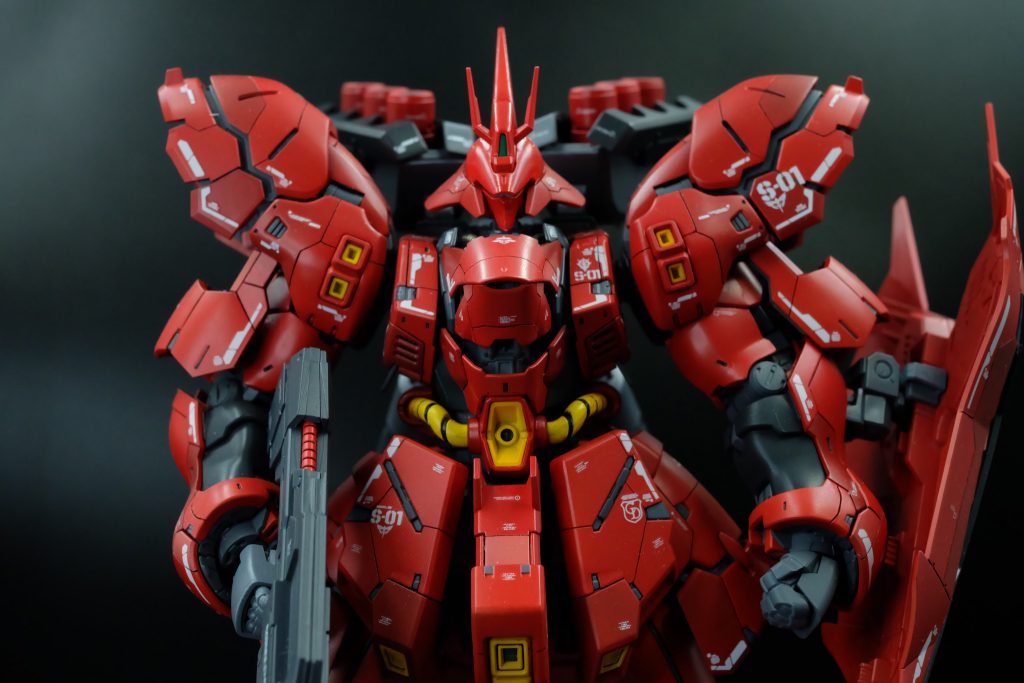 RG 1/144 サザビー MSN-04 徹底 改修 塗裝 完成品–5枚目/制作者：gemodels