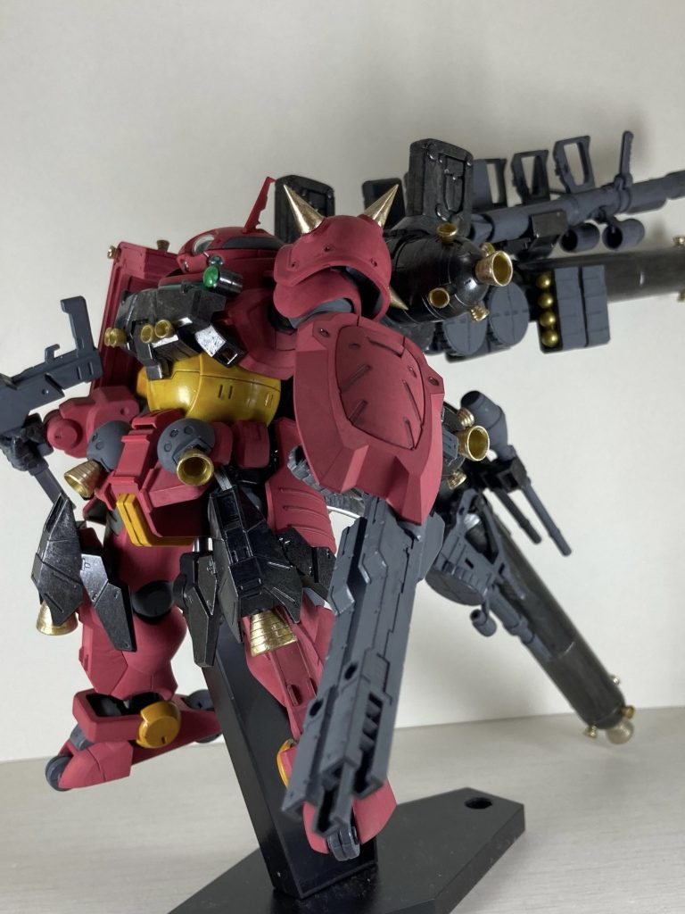 そして全てを装備した決戦形態。多対一を想定した特攻仕様。