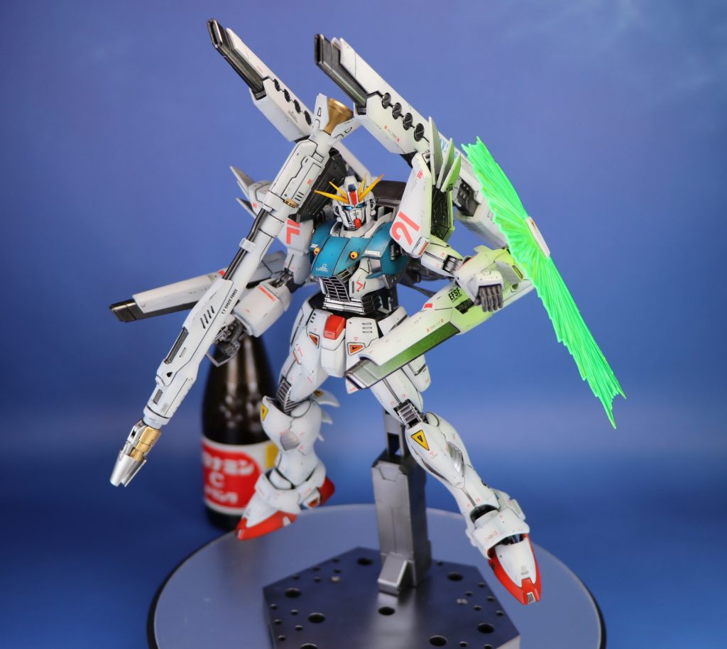 【MG】ガンダムF91 ツインヴェスバー装備型–4枚目/制作者：urynn69342
