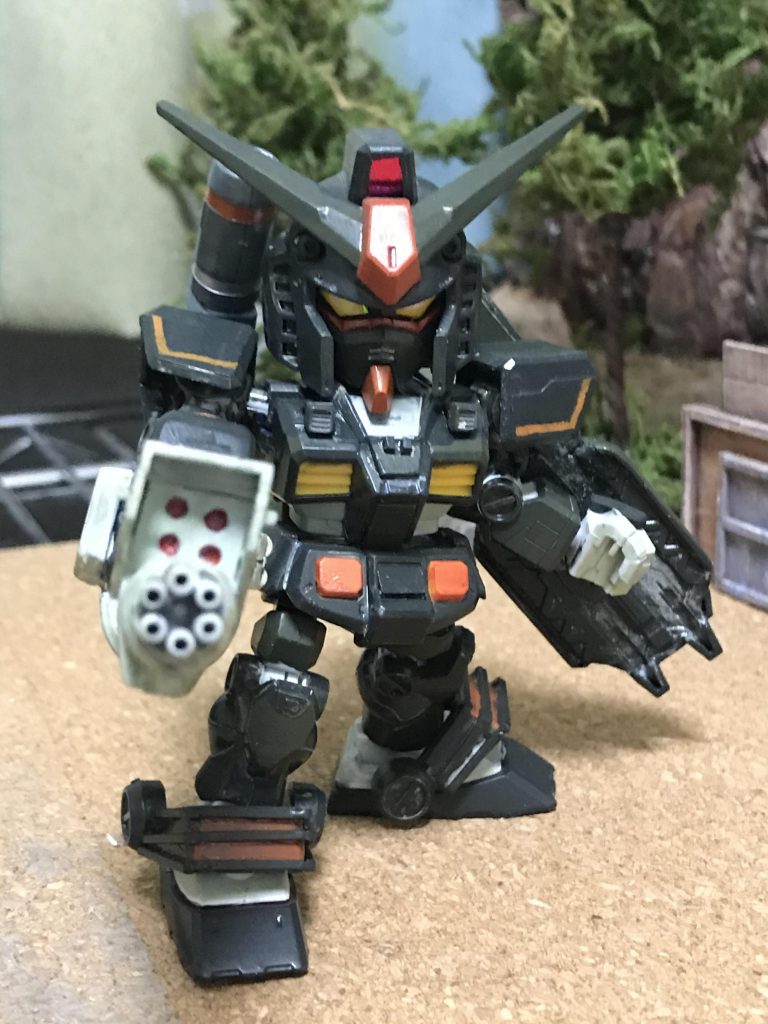 フレームランチャーのカッコ良さに惹かれて作りました。