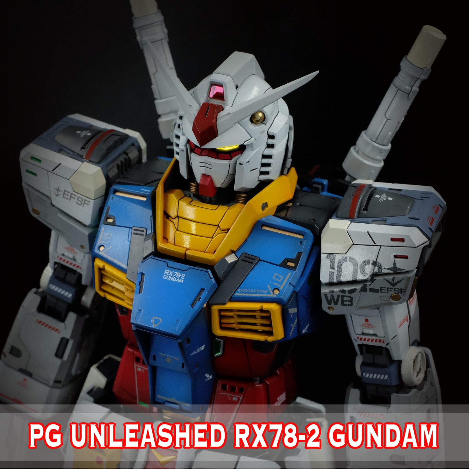 PG UNLEASHED 1/60 RX-78-2 ガンダム 塗装 完成品-